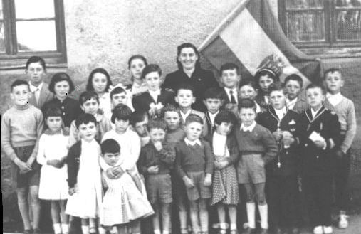 Nios escolares 1958